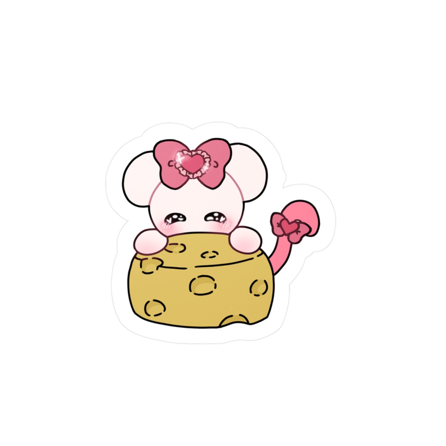 Mimi Cheese Pastel Sticker