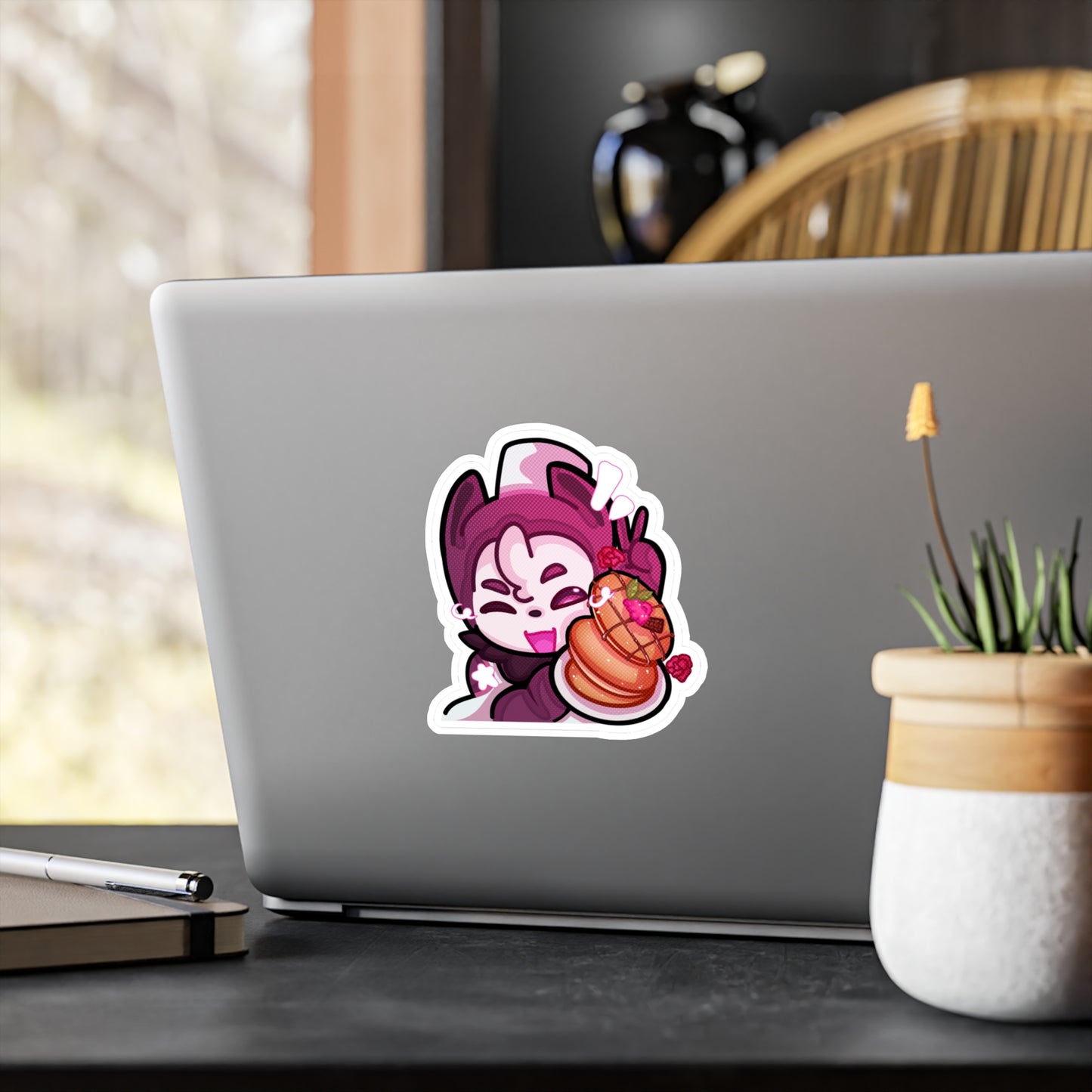 Dumdum Pancakes Stylized Sticker